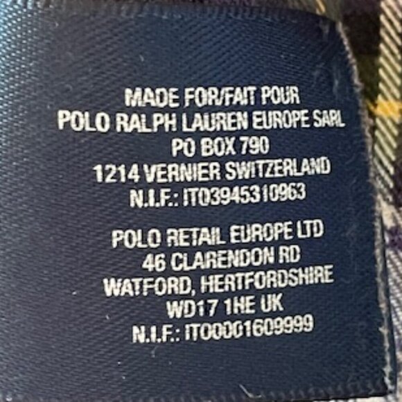 RALPH LAUREN Boys Blue Plaid Tartan Button Down Shirt Long Sleeve 6 - Picture 7 of 14